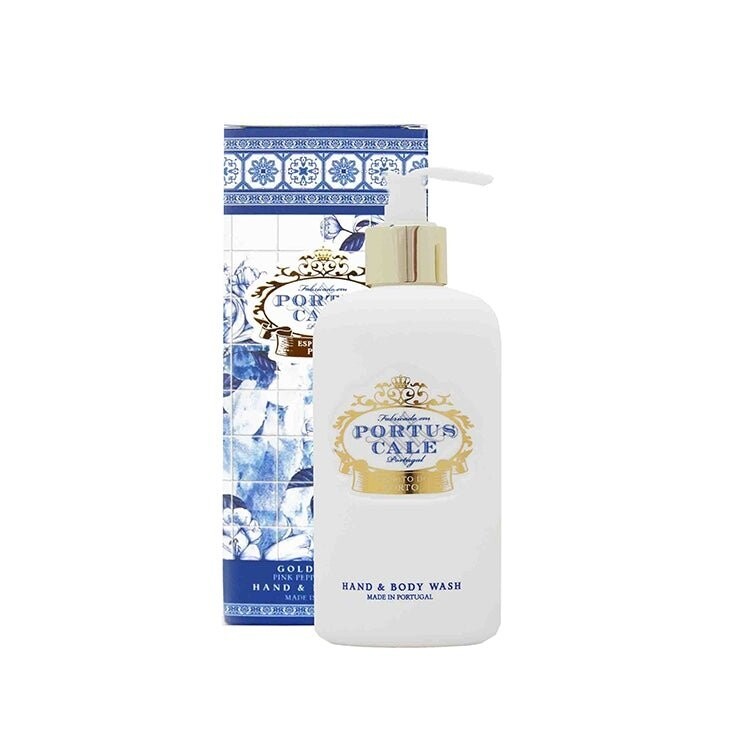 Portus Cale 藍彩青瓷沐浴露/ 洗手液 金色和藍色 300ml Portus Cale 藍彩青瓷沐浴露/ 洗手液 金色和藍色 300ml