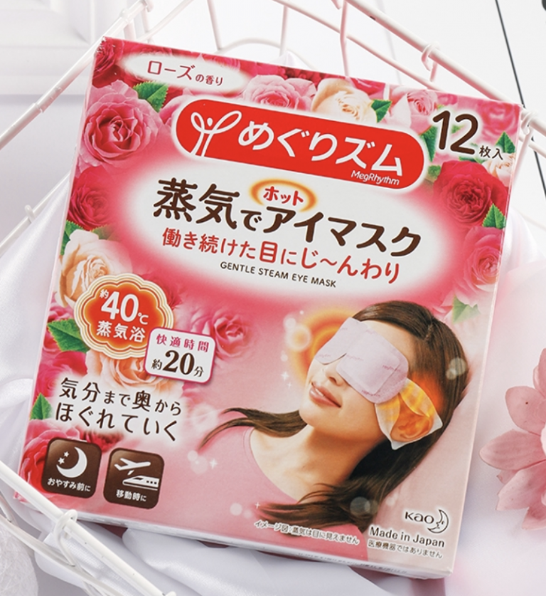 MegRhythm蒸氣溫熱眼膜 玫瑰花香 MegRhythm蒸氣溫熱眼膜 玫瑰花香