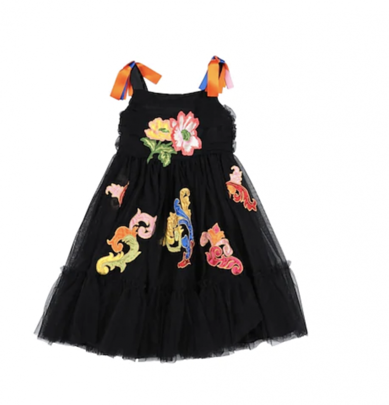 Dolce & Gabbana 黑色吊帶紗裙 Dolce & Gabbana 黑色吊帶紗裙