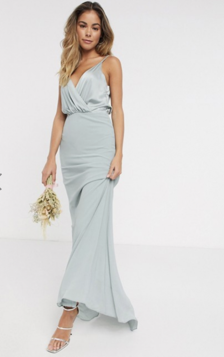 TFNC bridesmaid V領吊帶姊妹裙 TFNC bridesmaid V領吊帶姊妹裙