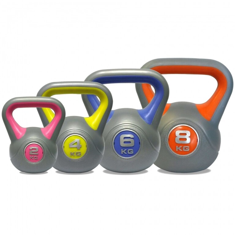DKN 2, 3 AND 4KG VINYL KETTLEBELL WEIGHT SET 335.47 DKN 2, 3 AND 4KG VINYL KETTLEBELL WEIGHT SET 335.47