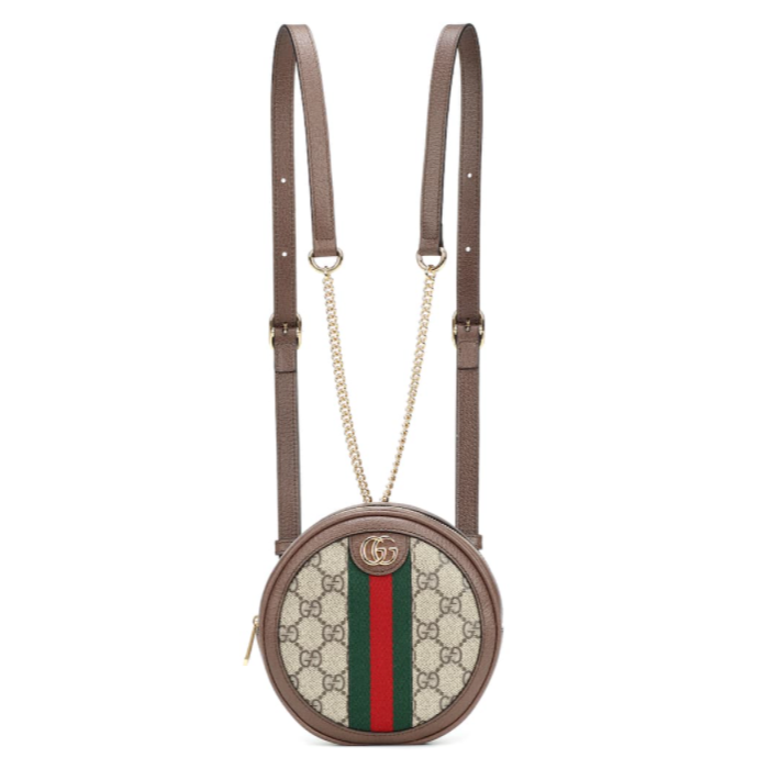 Gucci Ophidia GG Supreme 皮革小背囊