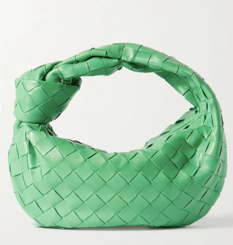 BOTTEGA VENETA Jodie mini knotted intrecciato leather tote