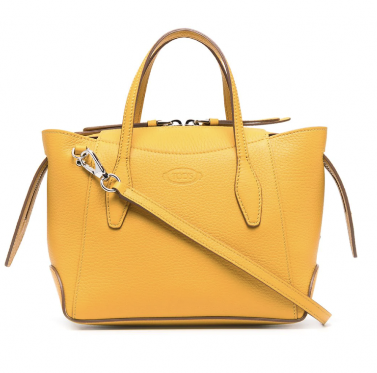 Tod's mini embossed logo tote bag