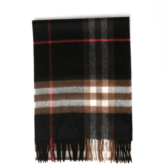 BURBERRY Giant Check cashmere scarf BURBERRY Giant Check cashmere scarf