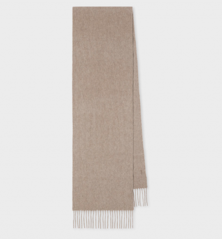 PAUL SMITH beige Cashmere Scarf PAUL SMITH beige Cashmere Scarf