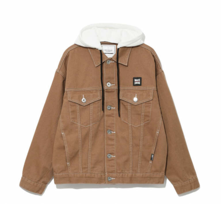 :CHOCOOLATE Hooded denim jacket :CHOCOOLATE Hooded denim jacket
