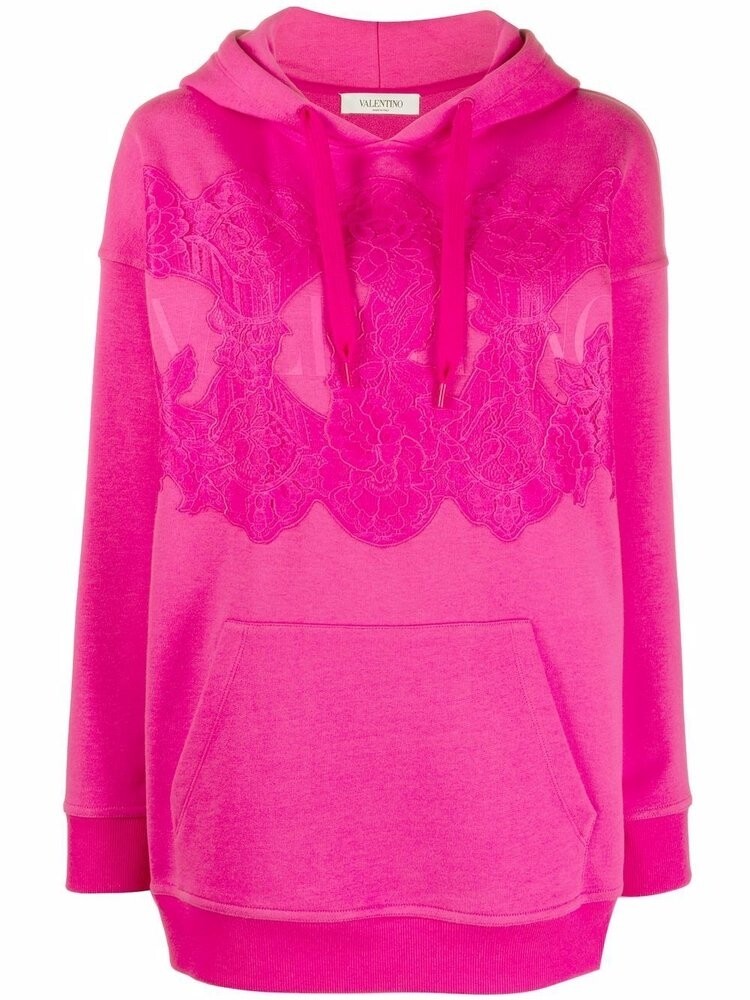 Valentino 桃紅色有帽衛衣 $11,862 ( Farfetch 有售) Valentino 桃紅色有帽衛衣 $11,862 ( Farfetch 有售)