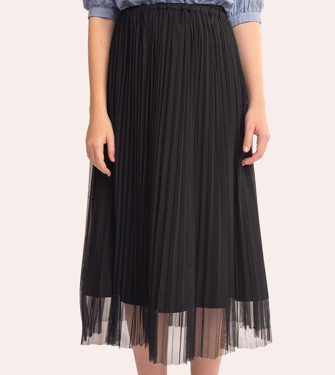 L'zzie LZZIE JUANA TWO-PCS / WAY SKIRT - BLACK L'zzie LZZIE JUANA TWO-PCS / WAY SKIRT - BLACK