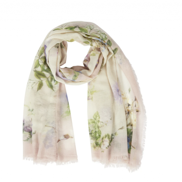 PEONIE Made By AMA PURE $5,137 Cashmere Light Pink Scarf PEONIE Made By AMA PURE $5,137 Cashmere Light Pink Scarf