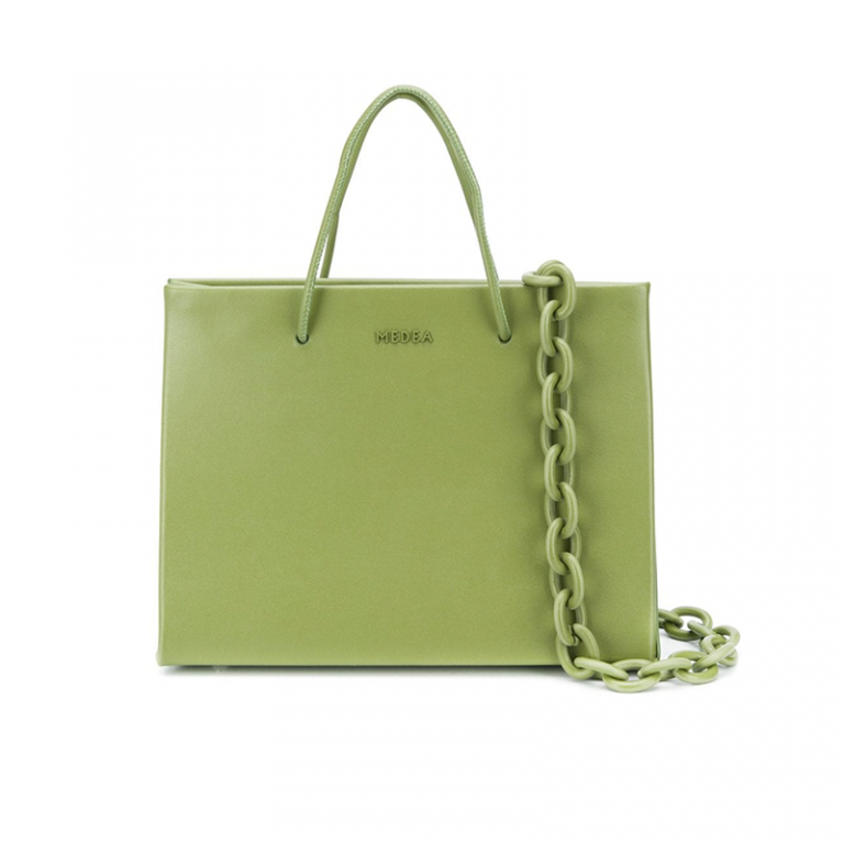 牛油果綠色tote bag