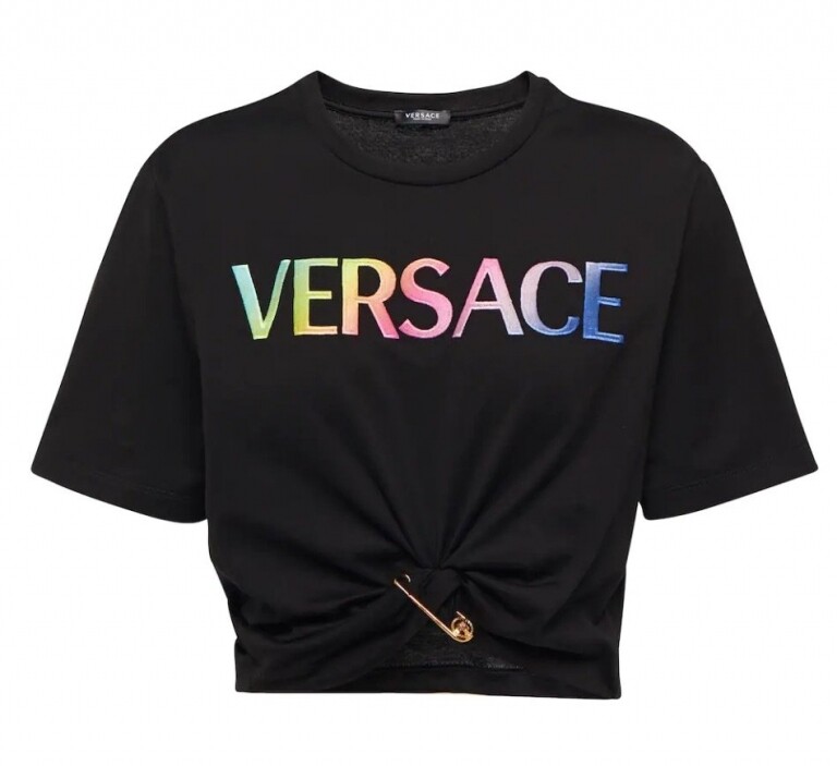 VERSACE Logo cotton T-shirt VERSACE Logo cotton T-shirt