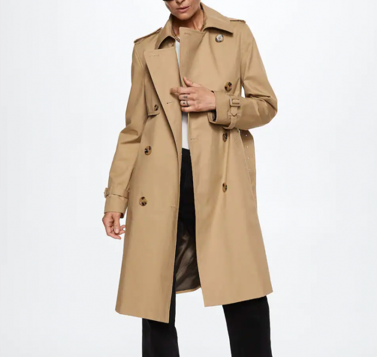 Cotton classic trench coat Cotton classic trench coat