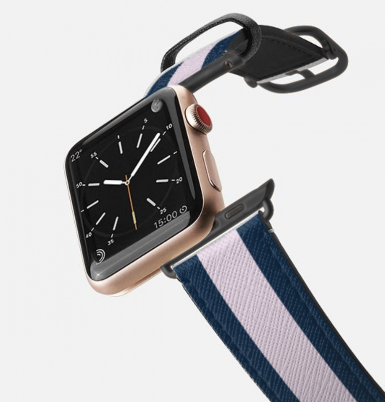 Casetify Apple Watch S6 自訂名字Saffiano皮革錶帶 Casetify Apple Watch S6 自訂名字Saffiano皮革錶帶