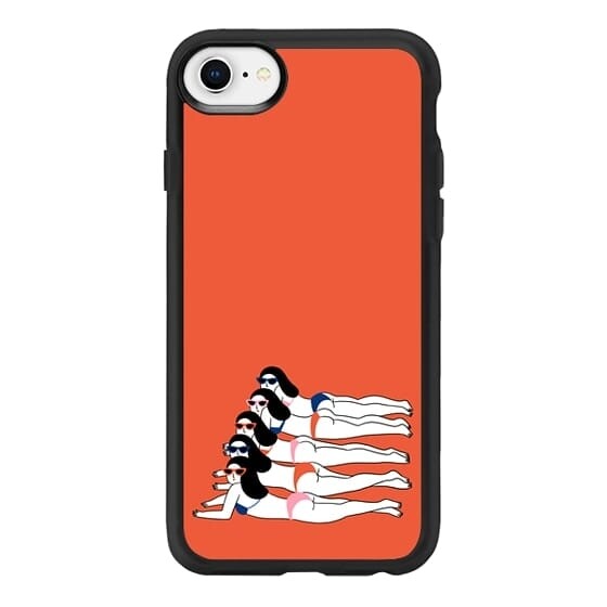 Casetify 夏日沙灘少女手機殼