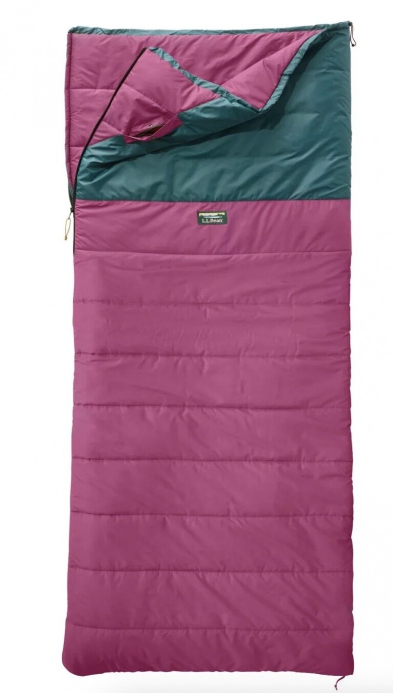 L.L. Bean Adults' Mountain Classic Camp Sleeping Bag, 40°