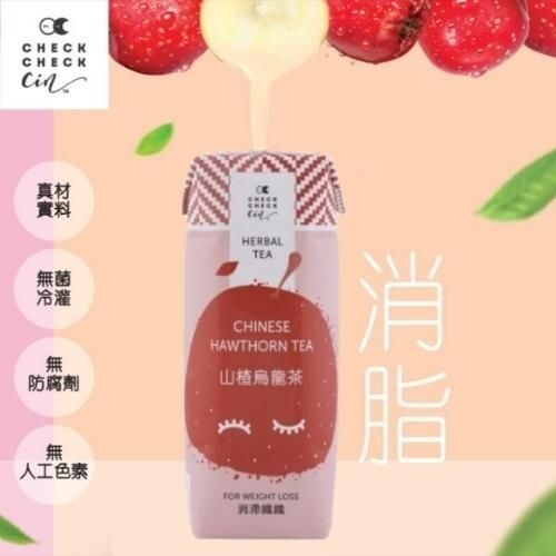 山楂烏龍茶250ml(12支) 山楂烏龍茶250ml(12支)