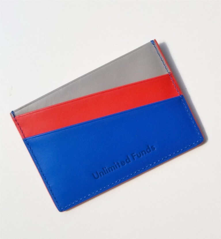 MULTICOLOR CARD CASE - RED MULTICOLOR CARD CASE - RED