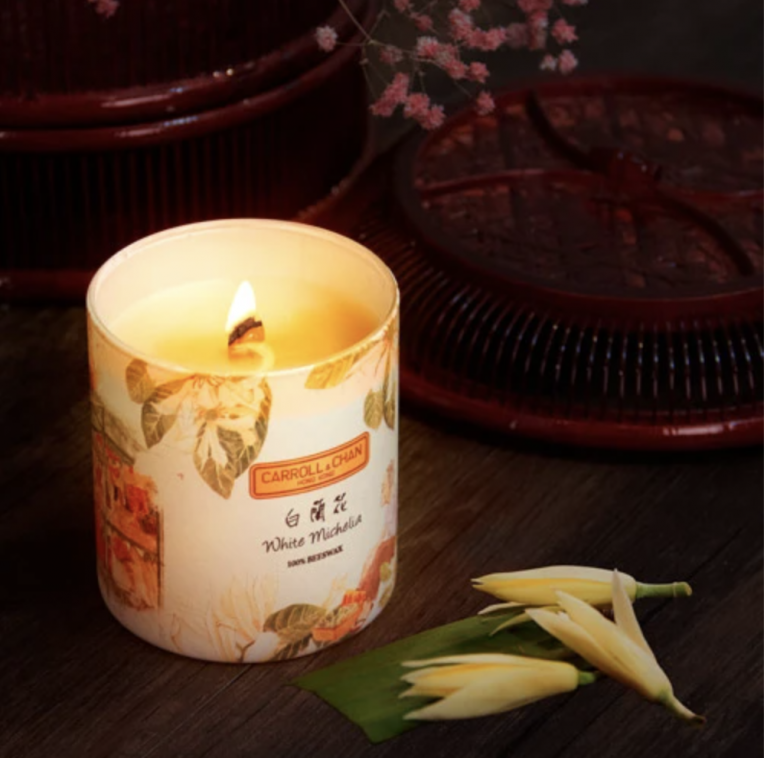 Carroll&Chan Jar Candle, White Michella