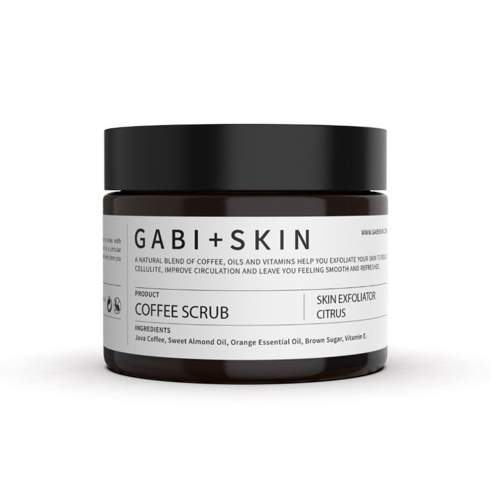 gabi+skin 天然咖啡去角質（甜橙） $202/150g
