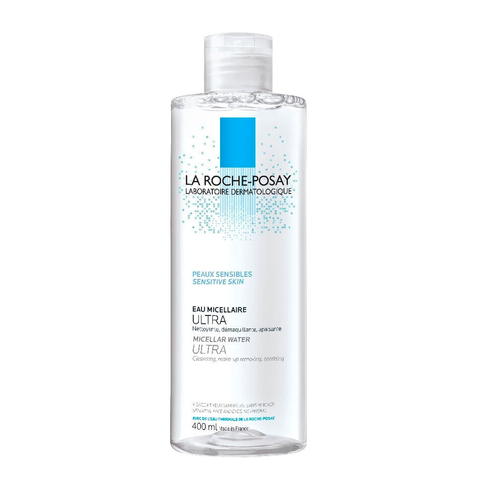 卸妝水推薦15.La Roche-Posay Micellar Water Ultra Sensitive Skin溫泉舒緩清爽卸妝潔膚水 $148/400ml 卸妝水推薦15.La Roche-Posay Micellar Water Ultra Sensitive Skin溫泉舒緩清爽卸妝潔膚水 $148/400ml