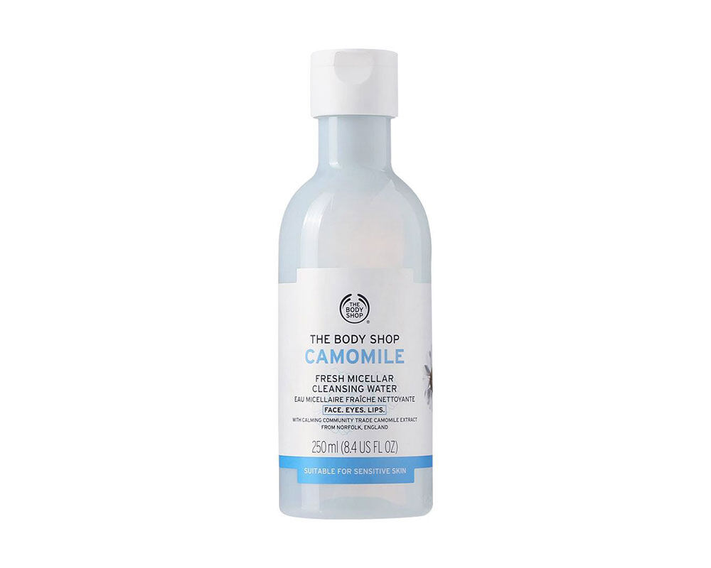 卸妝水推薦9. The Body Shop Camomile Fresh Micellar Cleansing Water甘菊清透卸妝水 $159/250ml 卸妝水推薦9. The Body Shop Camomile Fresh Micellar Cleansing Water甘菊清透卸妝水 $159/250ml