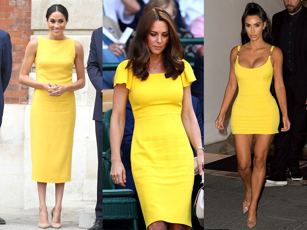 在時裝界，連英國薩塞克斯公爵夫人梅根（ Meghan Markle ） 、劍橋公爵夫人凱特（ Kate Middleton ）和 Kim Kardashian 都有穿上 Gen Z Yellow