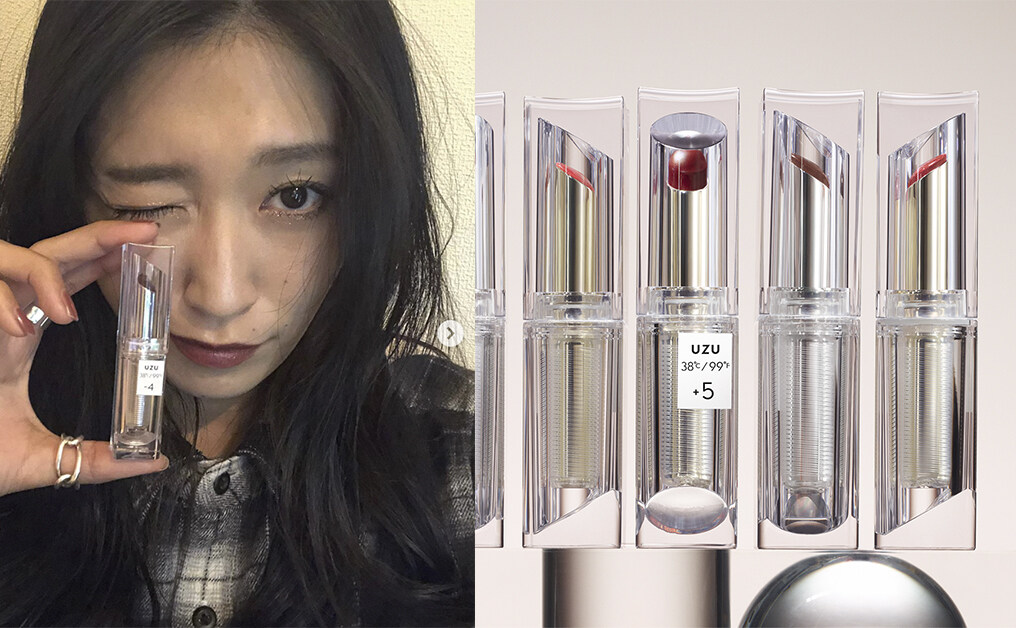 UZU by Flowfushi 38℃/99℉ Lipstick ・Lip Treatment （共6色）