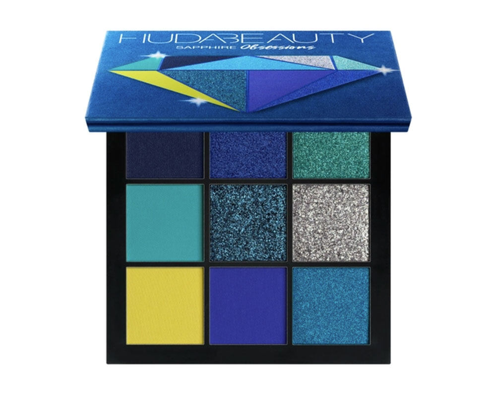 Huda Beauty Obsessions Precious Stones Eyeshadow Palette #Sapphire $285 (Sephora Exclusive)