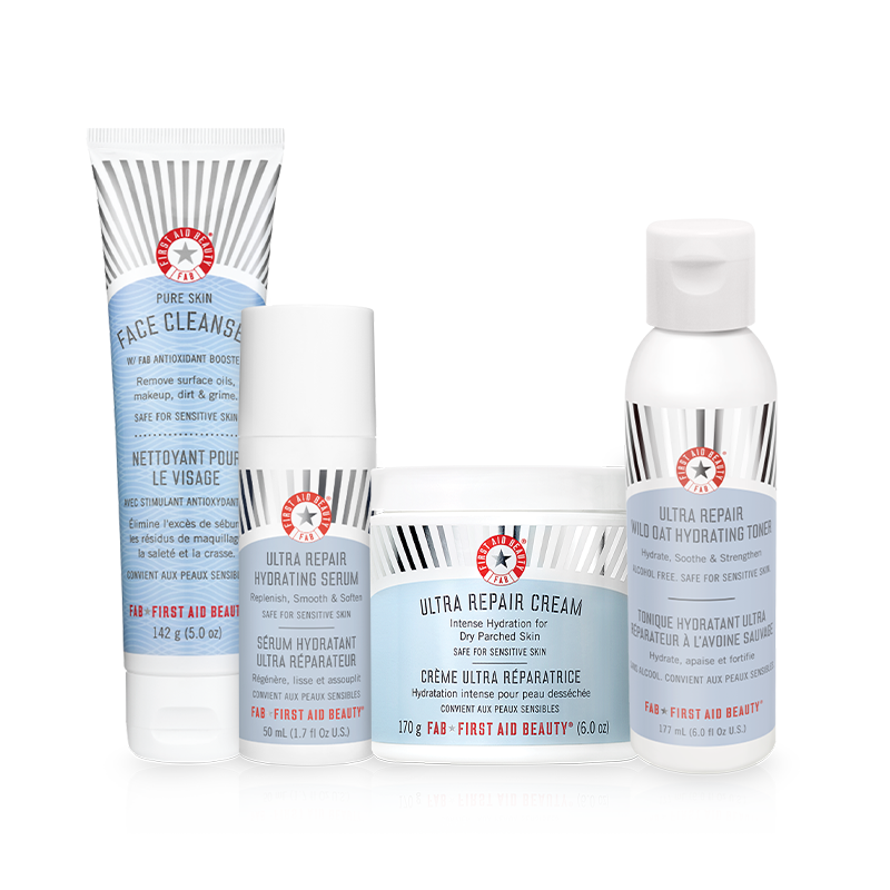 First Aid Beauty Night Regimen 晚間深層修護套裝 $679(價值:$906) First Aid Beauty Night Regimen 晚間深層修護套裝 $679(價值:$906)