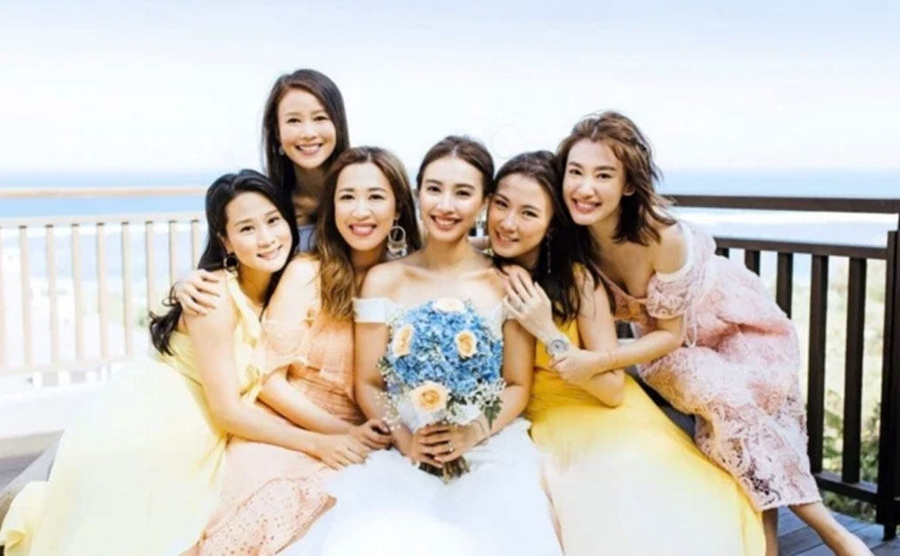 朱千雪結婚時邀得TVB一班好姊妹出席，包括岑杏賢、張嘉兒、湯洛雯、蔣家旻、李雪瑩、劉倩婷，但據了解大家都只是以好姊妹身份現身，而非姊妹團！