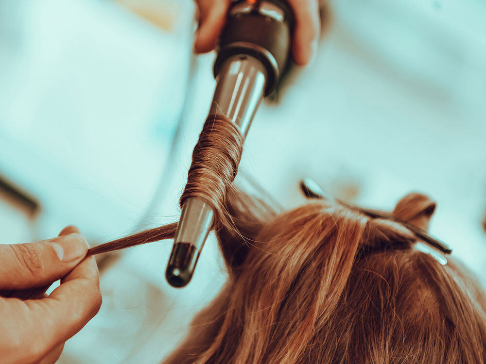 錯誤捲髮器用法5: 單一方向捲髮