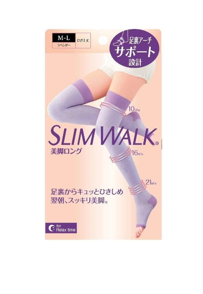 SLIMWALK - 日本製 睡眠美腿壓力襪