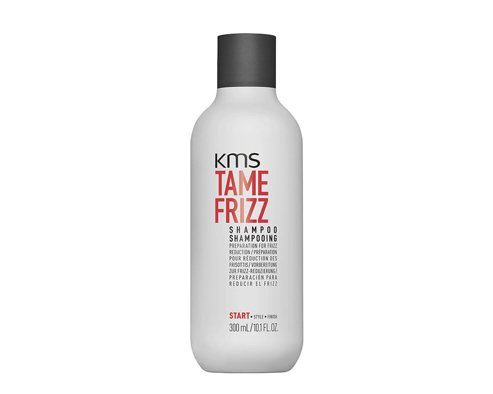 KMS TAMEFRIZZ Shampoo 順服洗髮露 $200 有助重建頭髮內部結構，平滑頭髮表層，提升頭髮控制度，使塑型過程變得輕易自在。