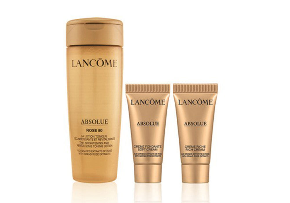 Lancôme網店會員，不但可尊享雙倍積分， 購買任何套裝滿$2,000