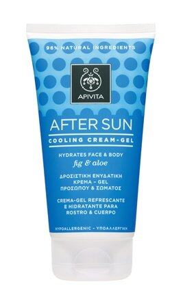 Try: Apivita After Sun Cooling Cream-Gel For Face & Body with Fig & Aloe $230
