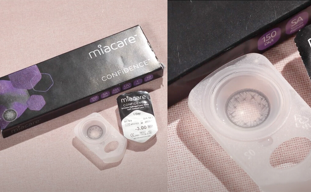 Miacare CONFiDENCE 隱形眼鏡﻿特點