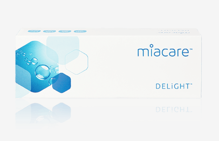 Miacare DELiGHT 高透氧矽水凝膠隱形眼鏡