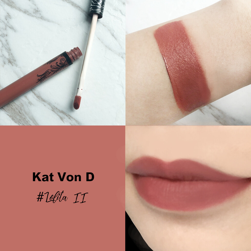 Kat Von D Everlasting Liquid Lipstick #Lolita II特別適合健康膚色女生使用。