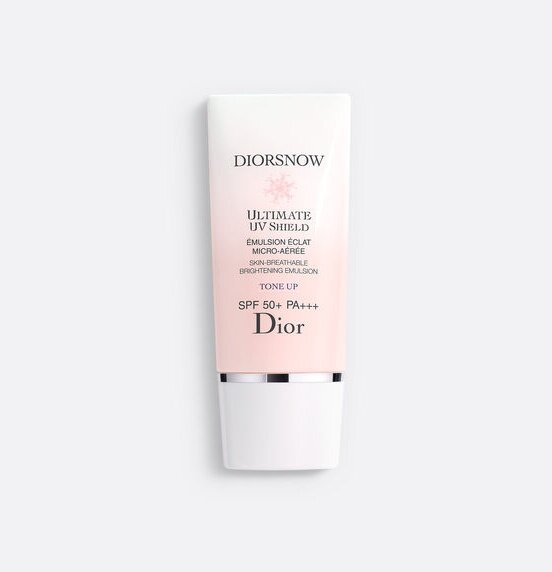 素顏霜推薦：Diorsnow Ultimate UV Shield Tone up Skin-Breathable UV Emulsion SPF 50+ PA+++ $470