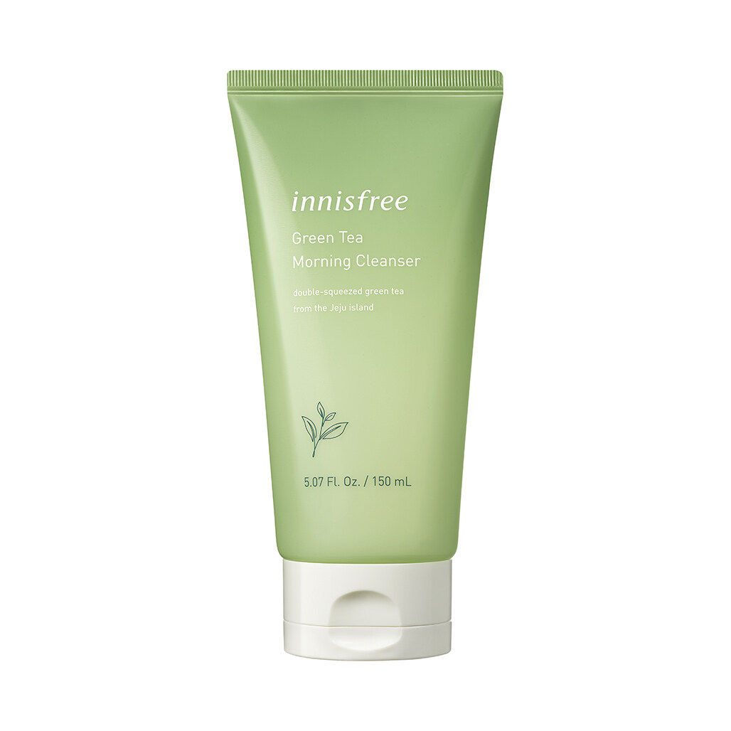 第四位：Innisfree綠茶日間潔面膏