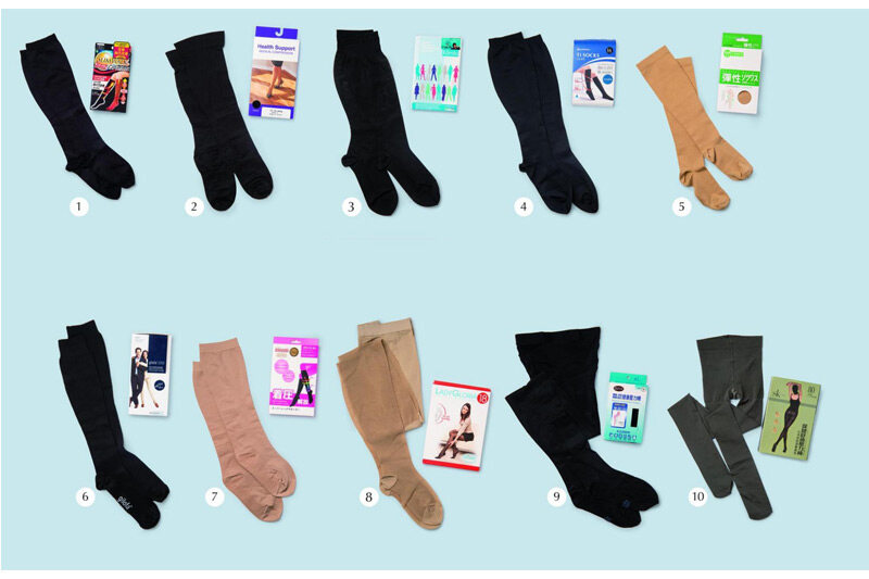 香港消委會公佈測試了10款聲稱屬預防或保健性的壓力襪