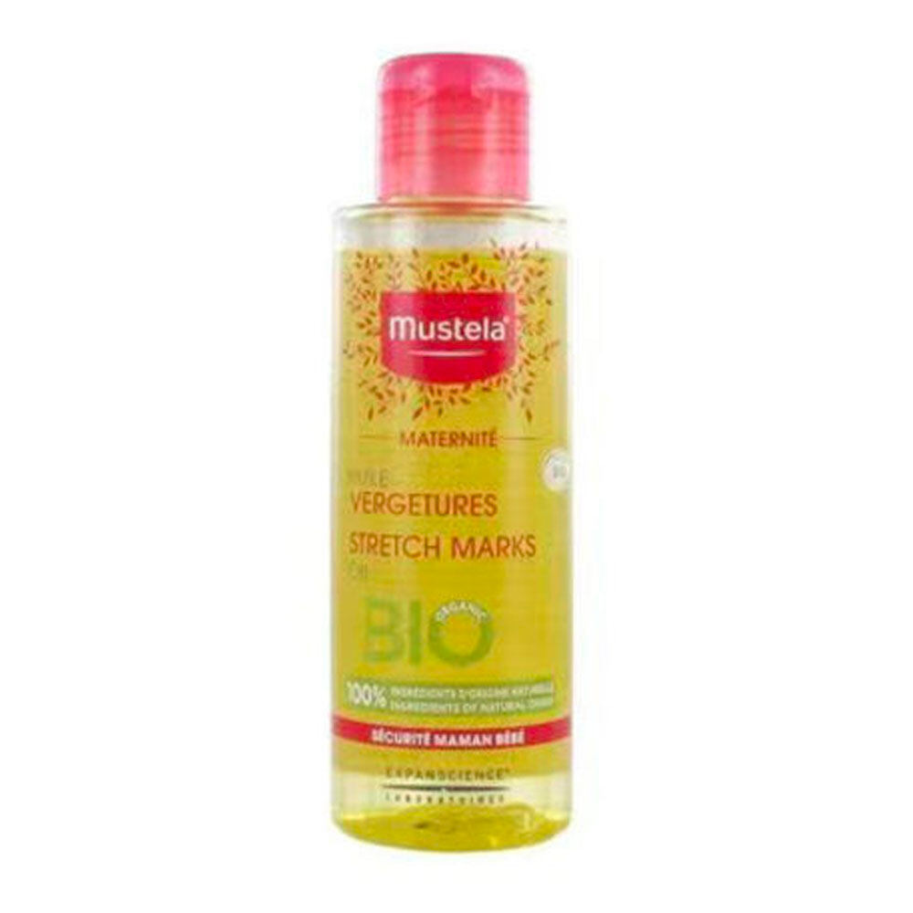消委會5星總評的抗妊娠紋油2.mustela 有機妊娠防紋油(不含香料)$230