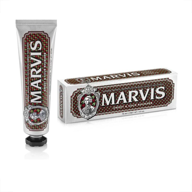 消委會5星牙膏3. MARVIS Toothpaste (Sweet&Sour Rhubarb) 酸甜大黃牙膏 $78／75ml