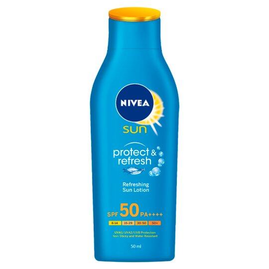 Nivea 冰感防曬乳液SPF50 SUN Protect & Refresh Refreshing Sun Lotion SPF50 PA++++ $69.9
