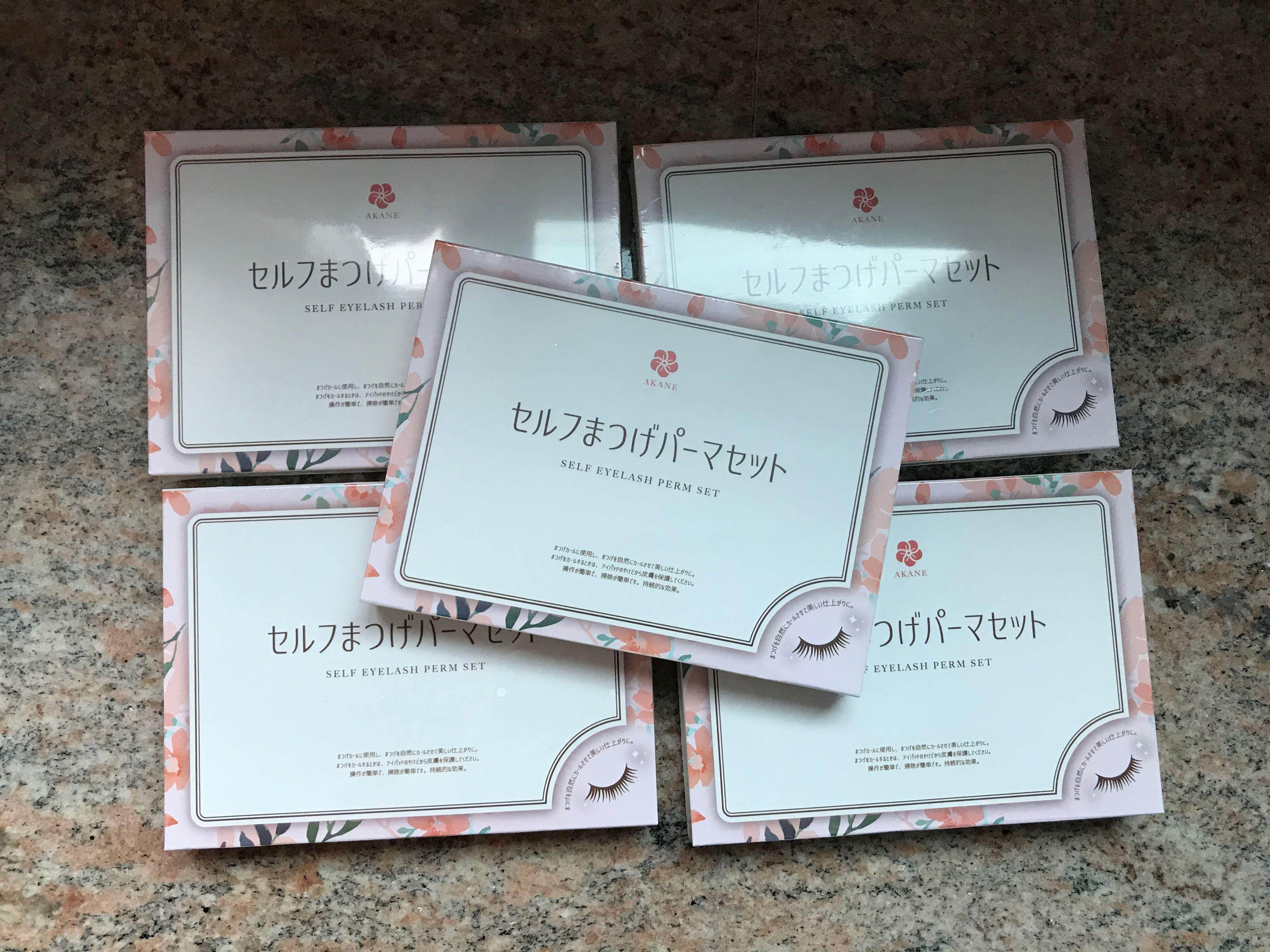 角蛋白睫毛DIY套裝推介1.日本製 Akane 日本家用椿花角蛋白DIY套裝推介 $238