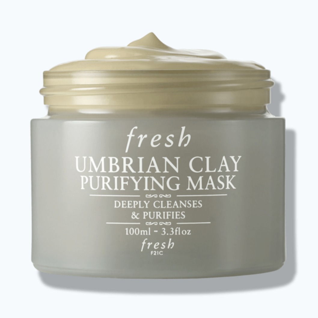 暗瘡肌面膜推薦：Fresh Umbrian Clay Purifying Mask 意大利白泥淨化排毒面膜 $490/ 100ml
