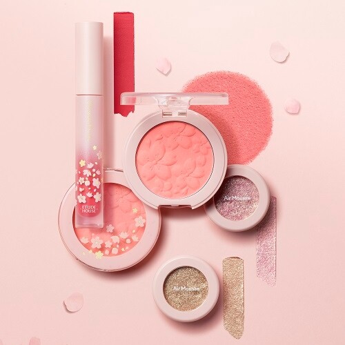 Etude House Blossom Picnic 櫻花系列 2019春季高顏值妝品！春日粉色+花系超美化妝品推介