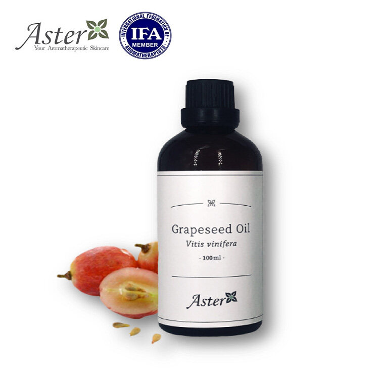 葡萄籽油產品推薦1：Aster Aroma 100%純葡萄籽油 100ml