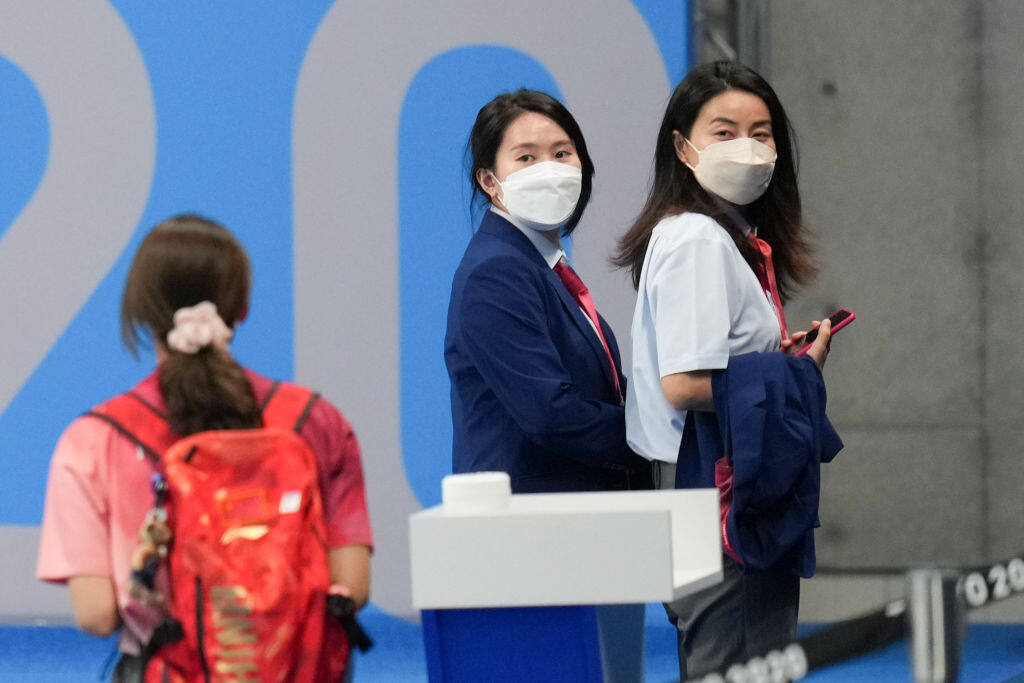 「跳水皇后」郭晶晶日前抵達東京，為東奧跳水項目做裁判。